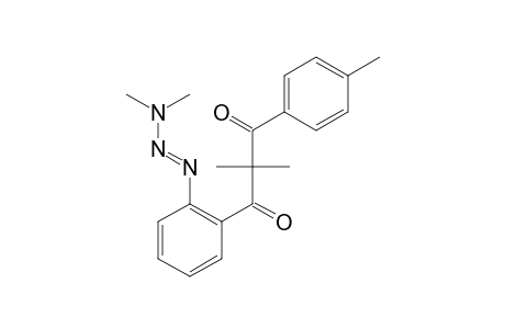 (E)-1-[2-(3,3-Dimethyltriaz-1-enyl)phenyl]-2,2-dimethyl-3-p-tolylpropane-1,3-dione