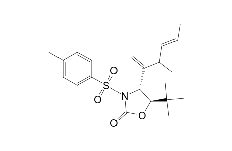 trans-N-P-Toluensulfonyl-5-tert-butyl-4-[1-(trans-1,3-dimethylallyl)vinyl]-2-oxazolidinone