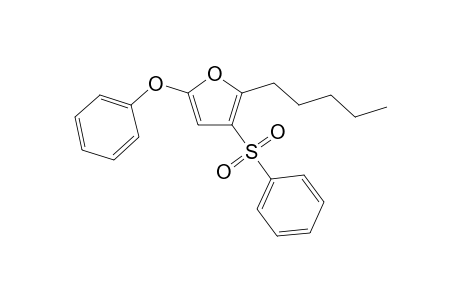 5-n-Penty-2-phenoxy-4-(phenylsulfonyl)furan