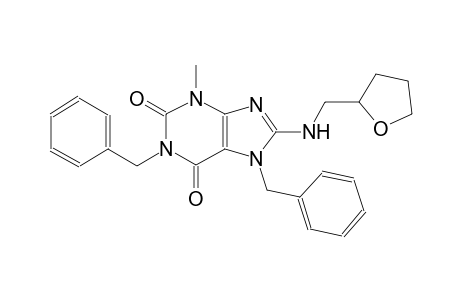 1,7-dibenzyl-3-methyl-8-[(tetrahydro-2-furanylmethyl)amino]-3,7-dihydro-1H-purine-2,6-dione