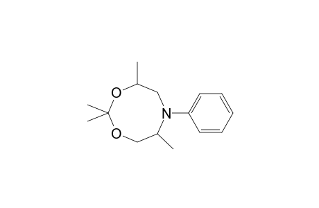 2,2,4,7-TETRAMETHYL-6-PHENYL-5,6,7,8-TETRAHYDRO-4H-DIOXAZOCINE