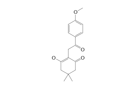 5,5-DIMETHYL-2-(PARA-METHOXYACETOPHENYL)-CYCLOHEXA-1,3-DIONE
