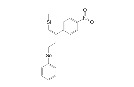 (Z)-Trimethyl[2-(4-nitrophenyl)-4-(phenylselanyl)but-1-enyl]silane