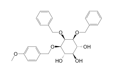 (-)-2,3-di-O-benzyl-1-O-(p-methoxybenzyl)-myo-inositol