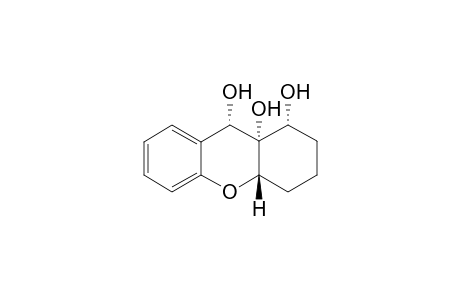1,9,9a-Trihydroxy-2,3,4a,9,9a-hexahydroxanthene