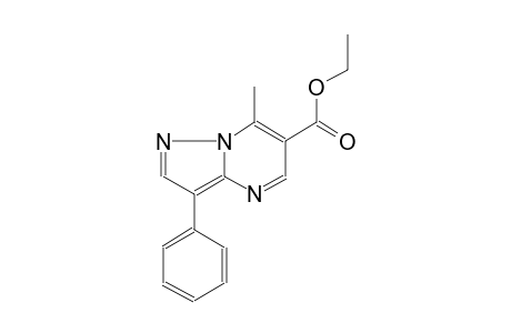 pyrazolo[1,5-a]pyrimidine-6-carboxylic acid, 7-methyl-3-phenyl-, ethyl ester
