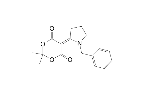 5-(1-benzyl-2-pyrrolidinylidene)-2,2-dimethyl-1,3-dioxane-4,6-dione