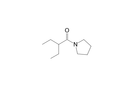 1-(2-Etylbutanoyl)pyrrolidine