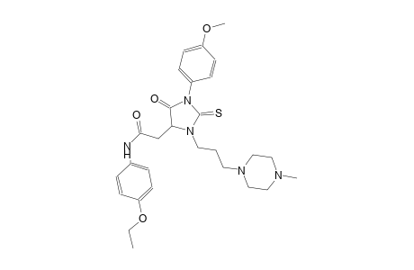 4-imidazolidineacetamide, N-(4-ethoxyphenyl)-1-(4-methoxyphenyl)-3-[3-(4-methyl-1-piperazinyl)propyl]-5-oxo-2-thioxo-