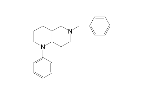 1-Phenyl-6-benzyl-(4aS, 8aS)-perhydro[1,6]naphthyridine