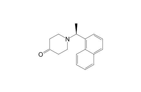 4-Piperidinone, 1-[1-(1-naphthalenyl)ethyl]-, (S)-