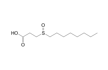 3-(octane-1-sulfinyl)propanoic acid