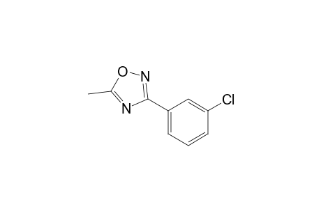3-(3-Chlorophenyl)-5-methyl-1,2,4-oxadiazole