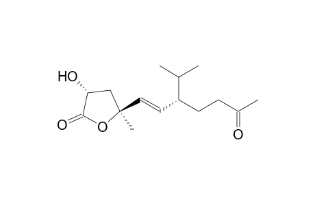 (2R,4S,5E,7S)-2-Hydroxy-7-isopropyl-4-methyl-10-oxo-5-undecen-4-olide