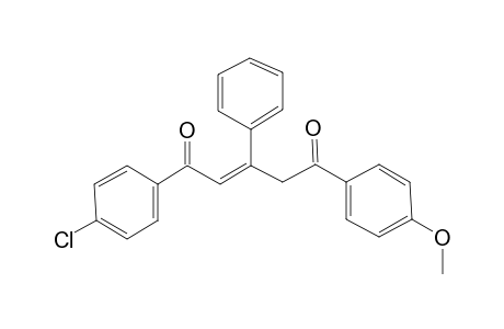 Pent-2-ene-1,5-dione, 1-(4-chlorophenyl)-5-(4-methoxyphenyl)-3-phenyl-