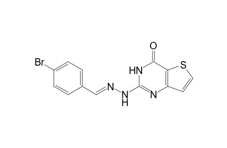 (E)-2-(2-(4-Bromobenzylidene)hydrazinyl)thieno[3,2-d]pyrimidin-4(3H)-one