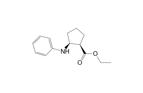 (1R,2S)-2-anilino-1-cyclopentanecarboxylic acid ethyl ester