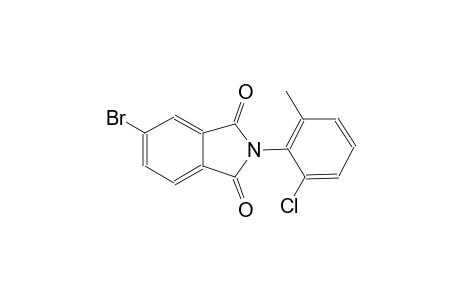 1H-isoindole-1,3(2H)-dione, 5-bromo-2-(2-chloro-6-methylphenyl)-