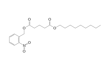 Glutaric acid, 2-nitrobenzyl nonyl ester