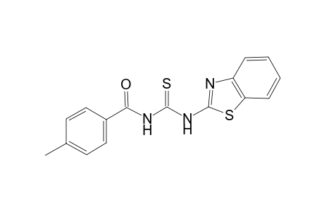 N-(1,3-Benzothiazol-2-yl)-N'-(4-methylbenzoyl)thiourea