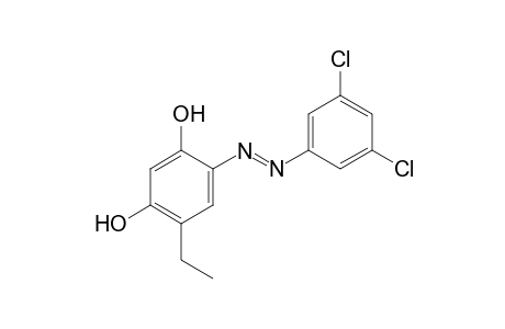 6-(3,5-dichloro-2-hydroxyphenylazo)-4-ethylresorcinol