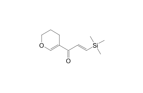 2-Propen-1-one, 1-(3,4-dihydro-2H-pyran-5-yl)-3-(trimethylsilyl)-, (E)-