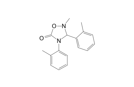 2-METHYL-3,4-BIS-(2-METHYLPHENYL)-1,2,4-OXADIAZOLIDINONE