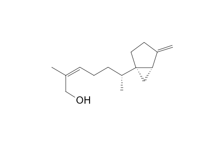 (Z)-(R)-2-Methyl-6-((1S,5S)-4-methylene-bicyclo[3.1.0]hex-1-yl)-hept-2-en-1-ol