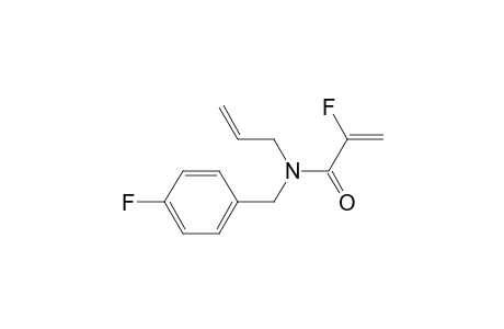 N-Allyl-N-(4-fluorobenzyl)-2-fluoroacrylamide