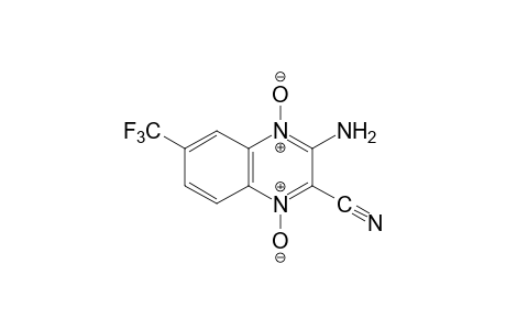 3-AMINO-6-(TRIFLUOROMETHYL)-2-QUINOXALINECARBONITRILE, 1,4-DIOXIDE