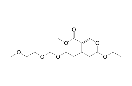 Methyl (2RS,4SR)-2-ethoxy-3,4-dihydro-4-{2-[(2-methoxyethoxy)methoxy]ethyl}-2H-pyran-5-carboxylate