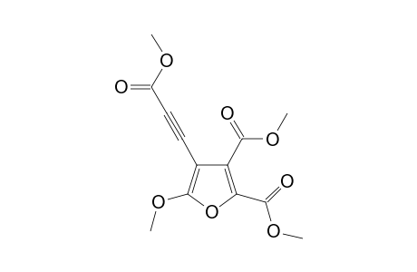 5-Methoxy-4-methoxycarbonylethynyl-2,3-bis-methoxycarbonyl-furan