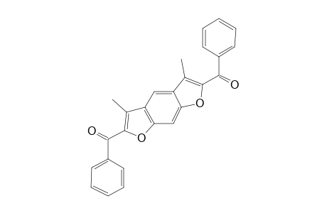 3,5-Dimethyl-2,6-dibenzoylbenzo[1,2-b:5,4-b']difuran