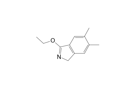 3-Ethoxy-5,6-dimethyl-1H-isoindole