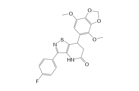 isothiazolo[4,5-b]pyridin-5(4H)-one, 7-(4,7-dimethoxy-1,3-benzodioxol-5-yl)-3-(4-fluorophenyl)-6,7-dihydro-