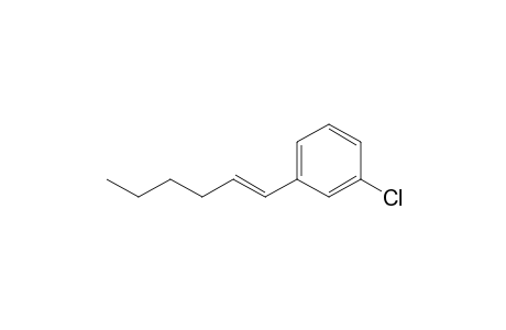 (E)-1-(3-Chlorophenyl)-1-hexene