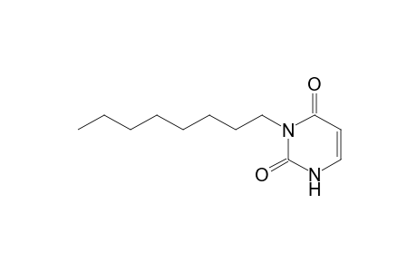2,4(1H,3H)-pyrimidinedione, 3-octyl-