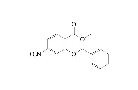 2-(benzyloxy)-4-nitrobenzoic acid, methyl ester