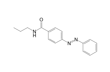 Benzamide, 4-[2-phenyldiazenyl]-N-propyl-