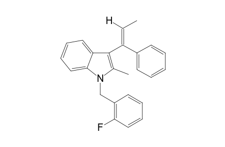 1-(2-Fluorobenzyl)-2-methyl-3-(1-phenyl-1-propen-1-yl)-1H-indole II