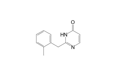 2-(2'-Methylbenzyl)-4H-pyrimidin-4-one