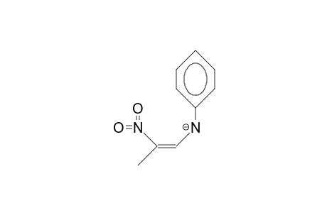 1-Anilino-2-nitro-propene anion