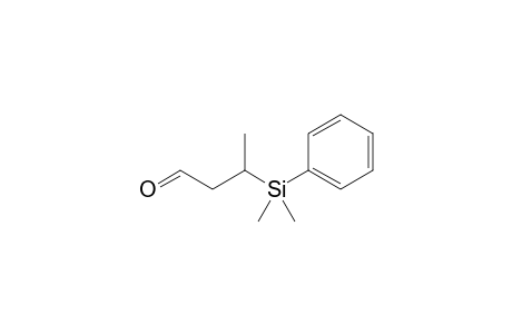 3-[Dimethyl(phenyl)silyl]butyraldehyde