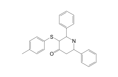 2,6-DIPHENYL-3-(PARA-METHYLPHENYLTHIO)-PIPERIDIN-4-ONE