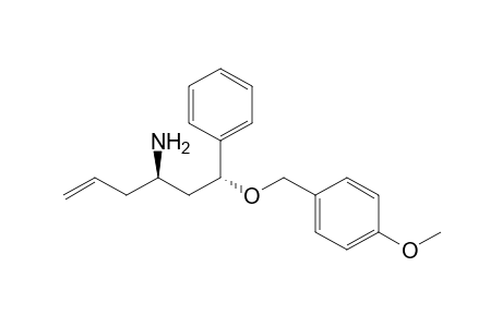 (1R,3R)-1-[(4-Methoxybenzyl)oxy]-1-phenylhex-5-en-3-amine