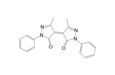 4(Z)-3-Methyl-4-(3-methyl-5-oxo-1-phenyl-1H-pyrazolo-4(5H)-ylidene)-1-phenyl-1H-pyrazol-5(4H)-one