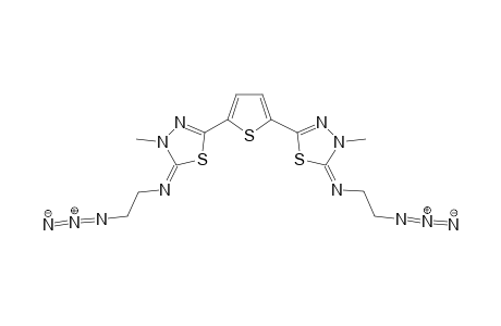 2,2'-(2,5-Thiophenediyl)bis[5-(2-azidoethylimino)-4,5-dihydro-4-methyl-1,3,4-thiazole]