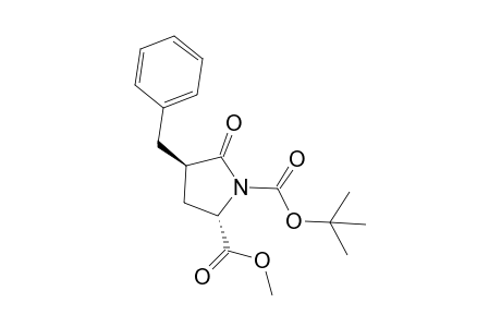 (2S,4R)-1-(t-Butyl) 2-Methyl 5-oxo-4-benzyl-pyrrolidine-1,2-dicarboxylate