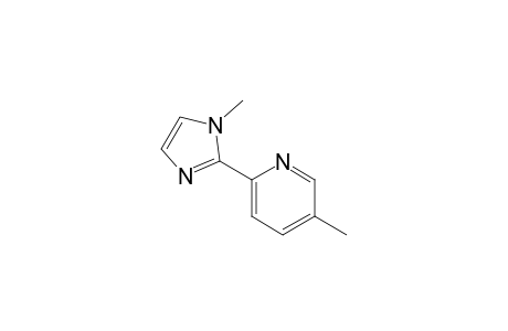 6-(1-Methyl-2-imidazolyl)-3-picoline