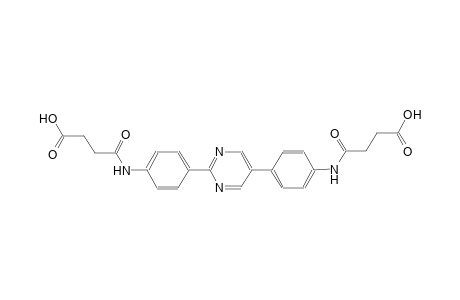 butanoic acid, 4-[[4-[2-[4-[(3-carboxy-1-oxopropyl)amino]phenyl]-5-pyrimidinyl]phenyl]amino]-4-oxo-